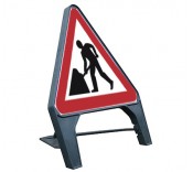 Temporary Plastic Road Signs